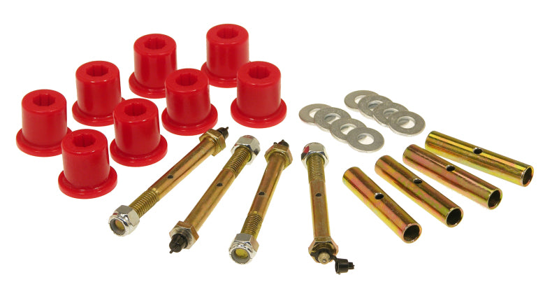 Prothane 1-814 fits Jeep 76-86 CJ5/7/8 Front Shackle Bushings - Red