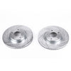 PowerStop fits Infiniti 03-05 G35 Front Evolution Drilled & Slotted Rotors -