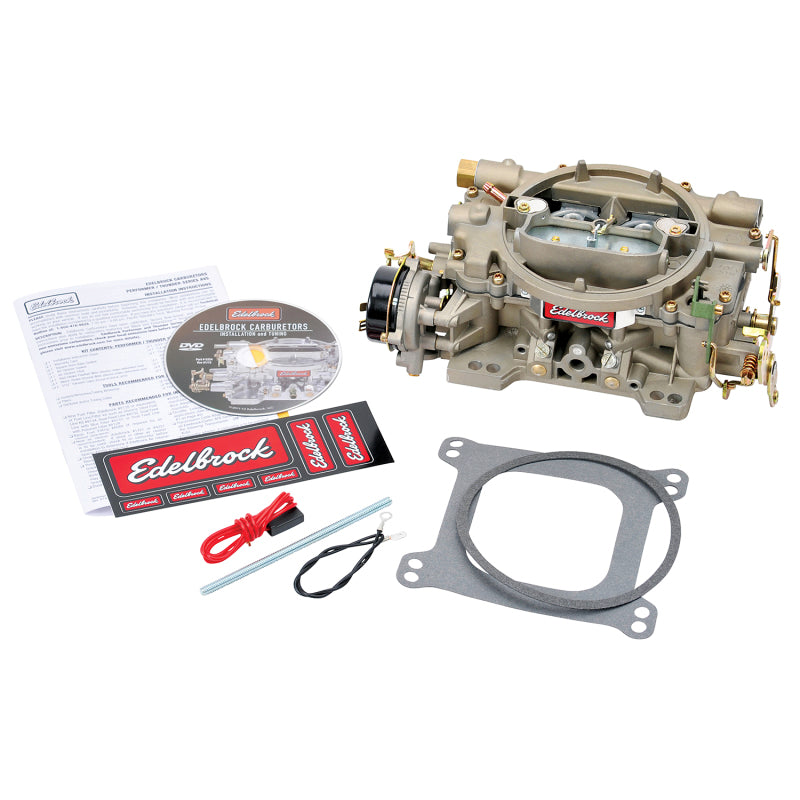 Edelbrock 1409 Carburetor Marine 4-Barrel 600 CFM Electric Choke