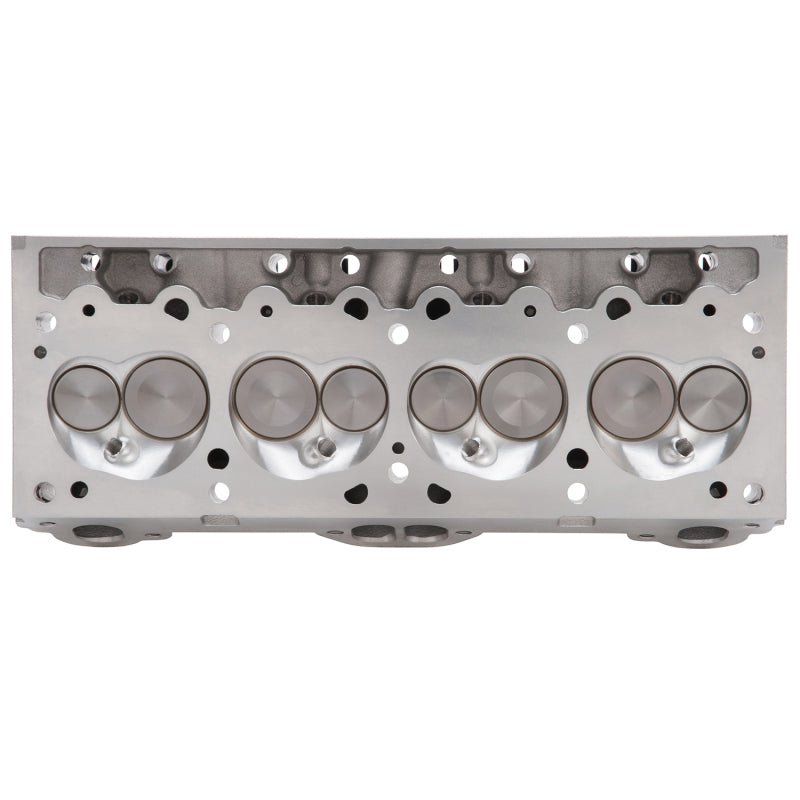 Edelbrock 61595 Cylinder Head fits Pontiac Performer D-Port 72cc Chambers for Hydraulic Roller Cam Complete