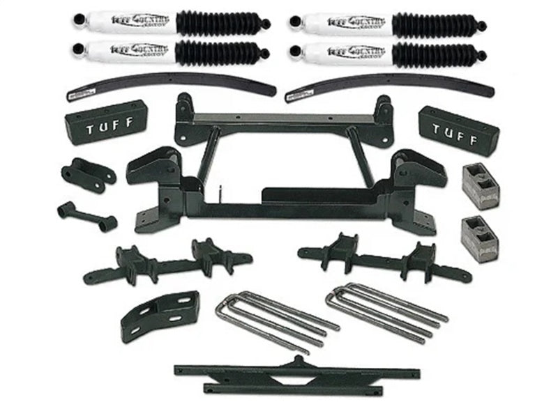 Tuff Country 16833KN 92-98 fits Chevy Suburban 1500 4x4 6in Lift Kit (SX8000 Shocks)