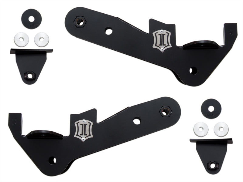 ICON 164504 2017+ fits Ford Super Duty 4 Link Frame Bracket Kit