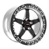 Weld 71MB-511W65F S71 15x11.33 / 5x115 Conical Lug / 6.5in BS Black Wheel 3.18i