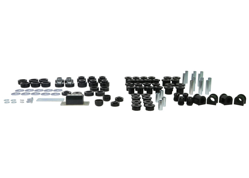 Whiteline WEK154 87-95 fits Jeep Wrangler Essential Front and Rear Vehicle Kit