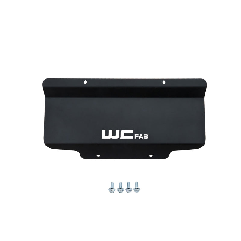 Wehrli WCF100432-GB GM Duramax 6.6L Lower Splash Shield Kit - Gloss Black