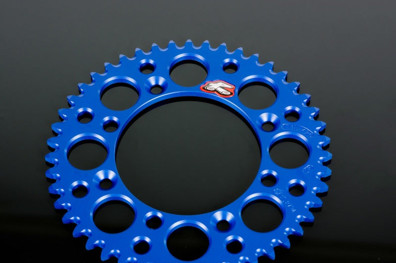 Renthal 121U-428-52GPBU fits 02-17 fits Yamaha YZ85 Rear Grooved Sprocket -Blue