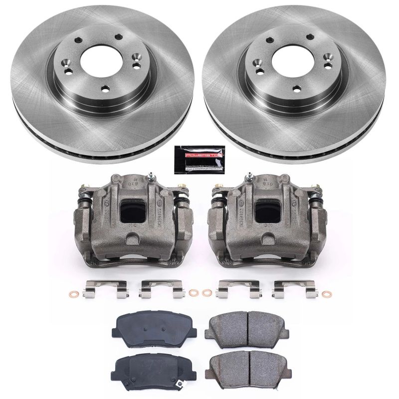 PowerStop fits Hyundai 10-12 Santa Fe Front Autospecialty Brake Kit w/Calipers