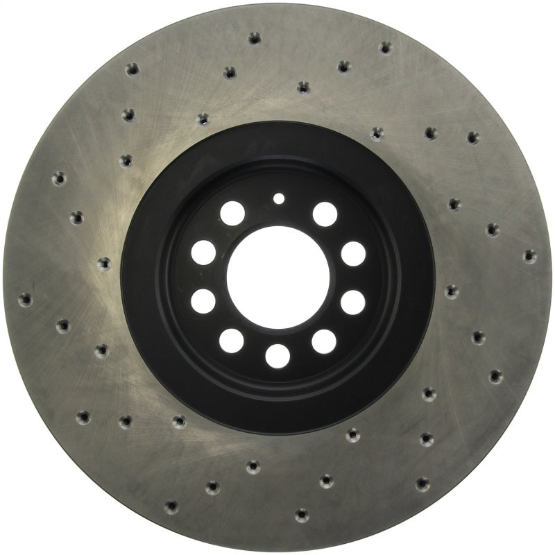Stoptech 128.33094L 04-06 Audi TT Quattro / 04 VW Golf R32 AWD Drilled Left Front Rotor