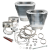 S&S 910-0213 Cycle 07-17 BT 117in Big Bore Cylinder Kit - Silver