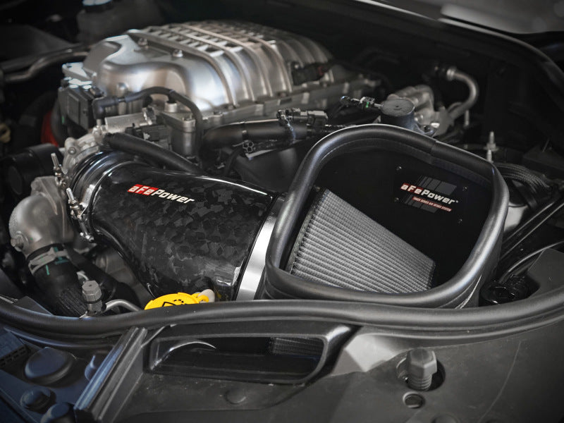 AFE 57-10028D its Dodge Durango SRT Hellcat Track Series Carbon Fiber Cold Air