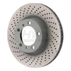 SHW Performance PFL39971 SHW 09-16 fits Porsche 911 Carrera w/o Ceramic Brake Left Front Drill-Dimp MB Brake Rotor (99735140101)