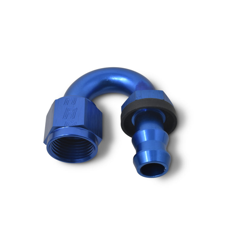 Russell 626060 Performance -6 AN Twist-Lok 180 Degree Hose End (9/16in Radius)