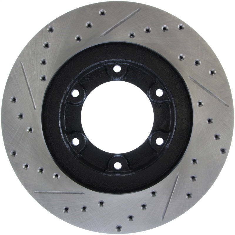 Stoptech 127.44093L Slotted & Drilled Sport Brake Rotor