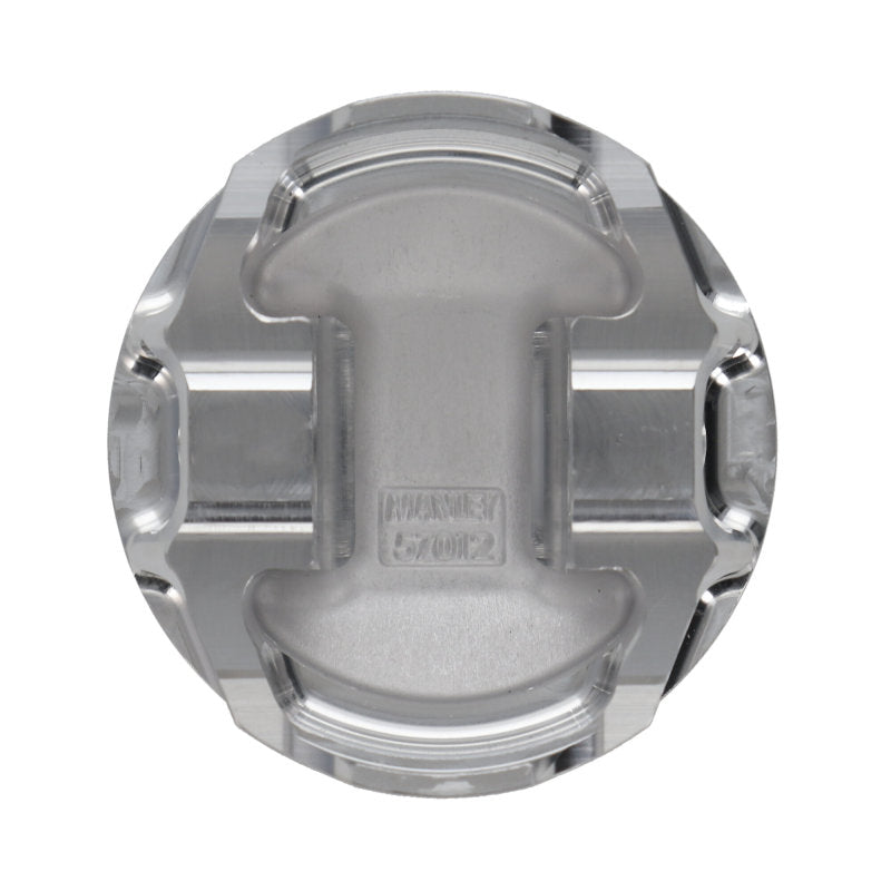 Manley 618000C-4 EVO VIII/IX 85mm STD Bore 8.5:1 Dish Piston Set with Rings
