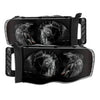 9030352 Xtune fits Dodge 02-05 Ram 1500 Amber Crystal Headlights HD-JH-DR02-AM