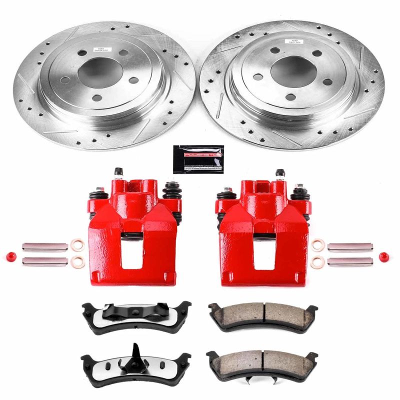 PowerStop fits Ford Explorer Sport Rear Z36 Truck & Tow Brake Kit w/Calipers