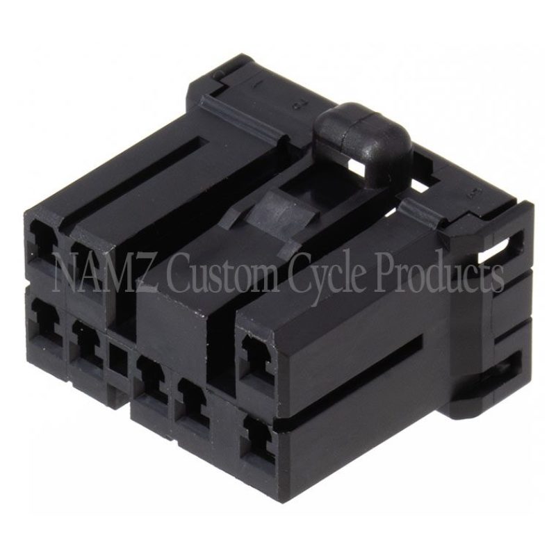 NAMZ NA-173850-2 AMP Multilock 8-Position Female Wire Plug Housing (HD 731BK)