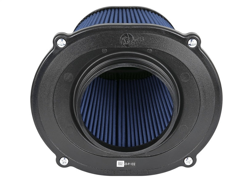 AFE 23-91132 m Pro-5 R Air Filter Inverted Top - 5in Flange x 8in Height - Oile