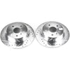 PowerStop fits Toyota 00-04 Avalon Rear Evolution Drilled & Slotted Rotors -