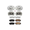 PowerStop KCOE1124 fits Saab 05-06 9-2X Front Autospecialty Brake Kit w/Calipers