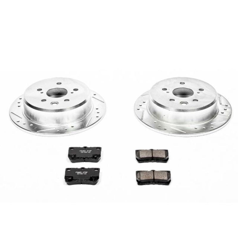 PowerStop K195 fits Lexus 06-13 IS250 Rear Z23 Evolution Sport Brake Kit