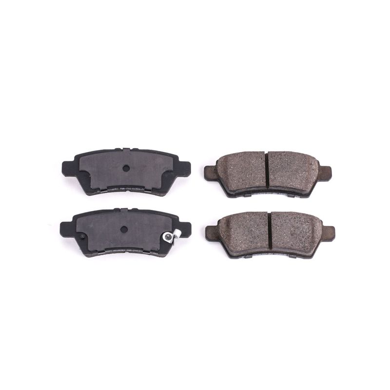 PowerStop 16 1101 fits Nissan Pathfinder Rear Z16 Evolution Ceramic Brake Pads