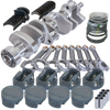 Eagle 62110060 fits Chevy LT1 350 1Pc 3.750in Crank 6.000in I-Beam Rods -16cc 4.060in Pistons Rotating Assembly