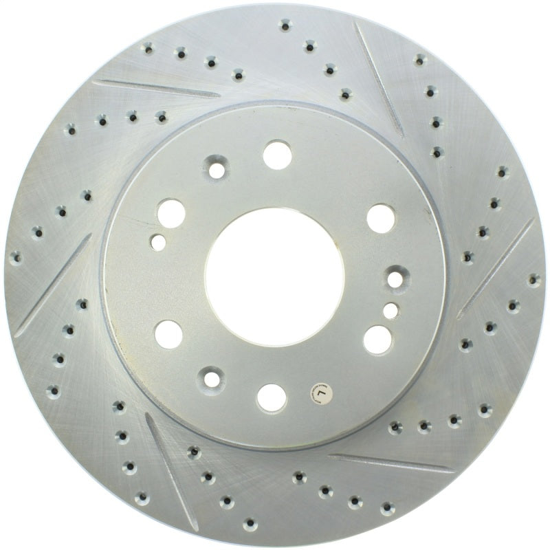 Stoptech 227.66057L Select Sport 07-11 fits GM Silverado 1500 Slotted and Drilled Left Front Rotor