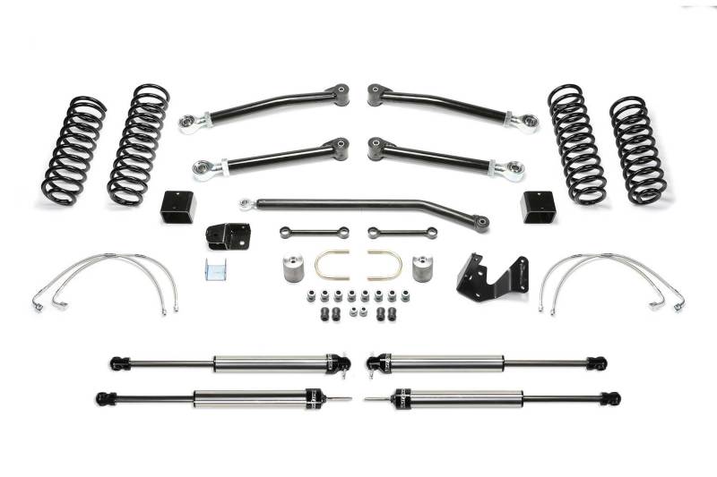 Fabtech K4051DL fits Jeep 07-18 JK 2-Door 3in Trail Ii w/Dlss Shks