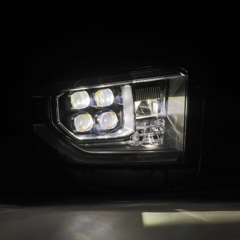 AlphaRex 880833 fits Toyota 14-21 Tundra NOVA-Series LED Proj Headlights Blk w/