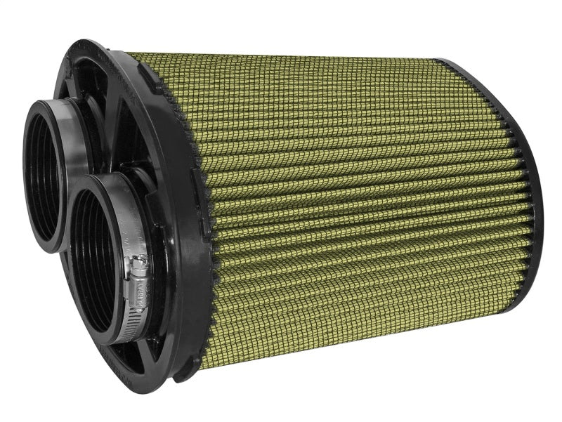 AFE 72-91115 um Intake Rep Air Filter w/PG7 Media-3in F (Dual) x (8.25x6.25)in