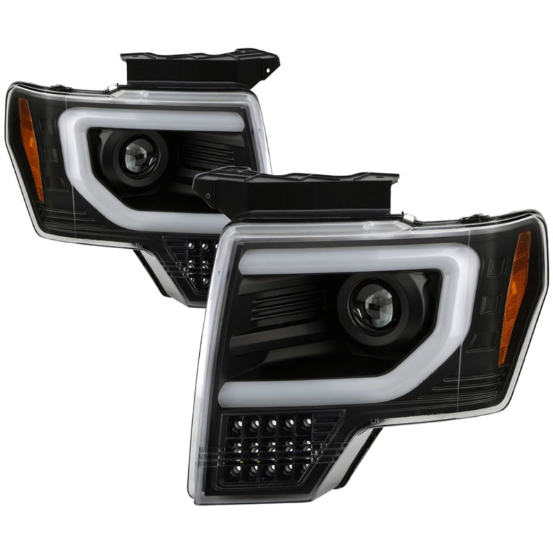 Spyder 5087584 fits Ford 13-14 F150 Xenon Model Only Light Bar Projector Headli
