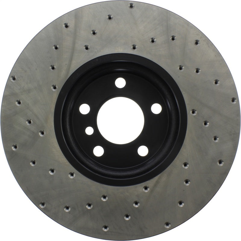 Stoptech 128.34126CL 12-18 BMW 650i Cryo Drilled Sport Left Front Rotor