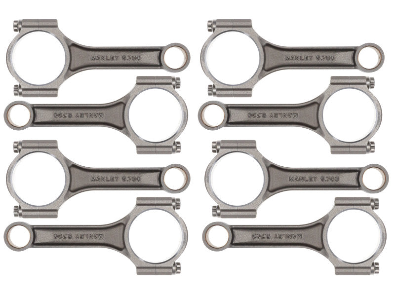 Manley 14101-1 SB fits Chevy Sportsmaster Steel Connecting Rods I-Beam 5.7in Le