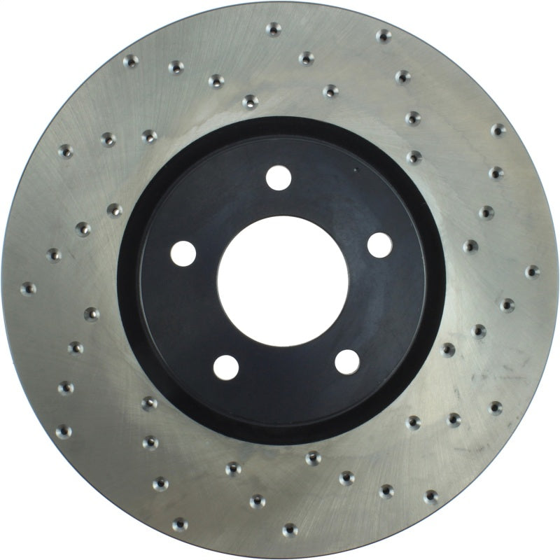 Stoptech 128.45078CL 2007-2013 Mazda 3 2.3L Cryo Drilled Left Front Brake Rotor