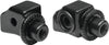 Kuryakyn 8938 Kuryakyn Footpeg Adpt Rear S Bk Af Twin