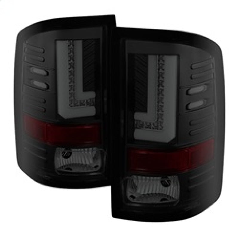 Spyder 5080707 fits GMC 14-16 Sierra LED Tail Lights Black Smoke ALT-YD-GS14-LB