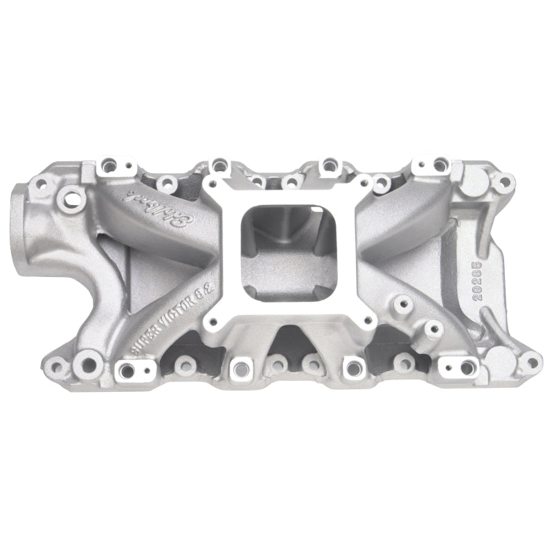 Edelbrock 29285 fits Ford Windsor Super Victor EFI Manifold 8 2In Deck