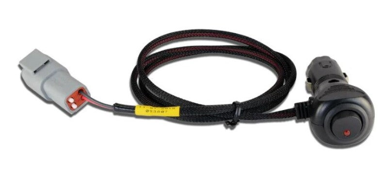 AME 30-2227 CD Carbon AEMNet Power Adapter w/ Standard 12V Automotive Power