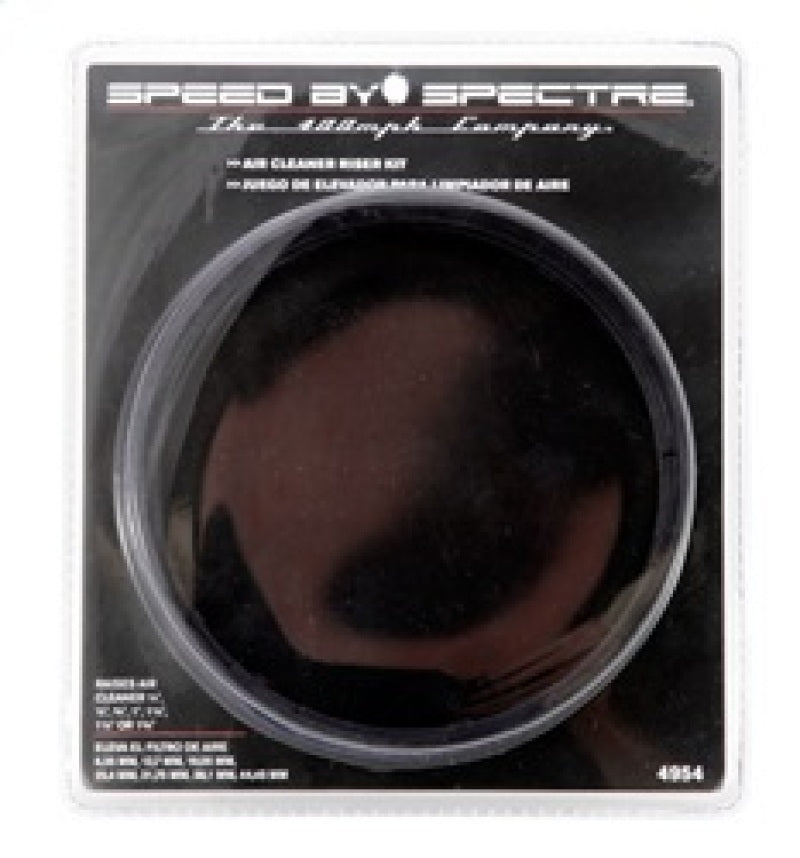 Spectre 4954 Air Cleaner Riser Kit - Black