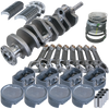 Eagle 15107030 fits Ford 429/460 4.300in Crank 6.800in I-Beam Rod -38cc Inv Dome 4.390in Pistons Rotating Assembly