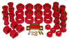 Prothane 43282 fits Chevy 81-87 Truck 2wd Total Kit - Red