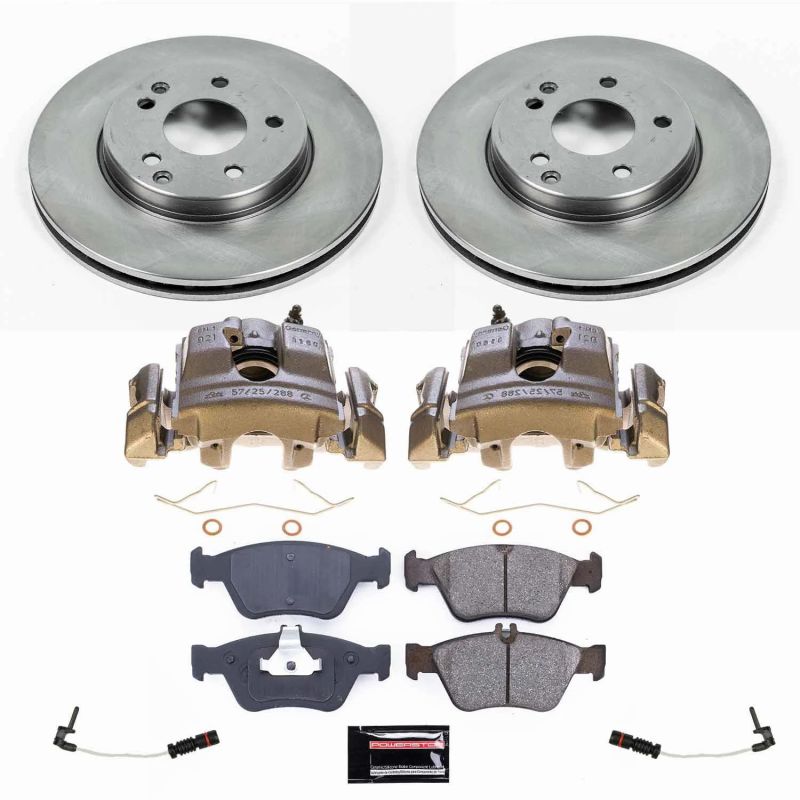 PowerStop fits Mercedes-Benz 99-00 C230 Front Autospecialty Kit w/Calipers