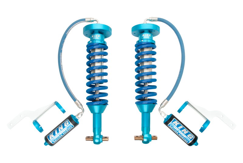 King 25001-182 Shocks 2018+ fits Ford Expedition 4WD Front 2.5 Dia Remote Reservoir Coilover (Pair)