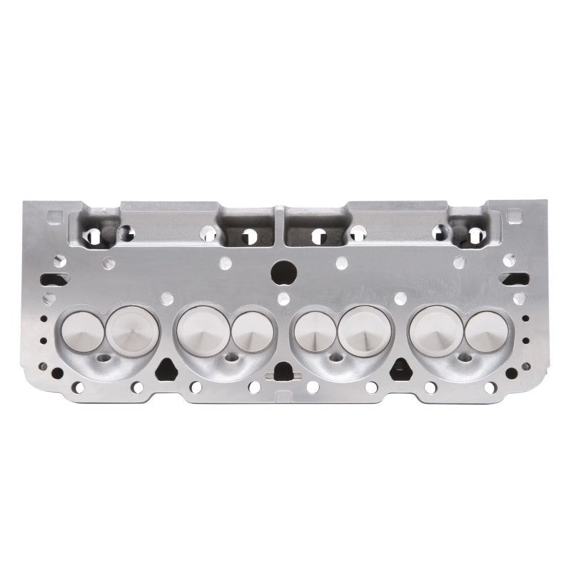 Edelbrock 60985 Cylinder Head SB fits Chevrolet Performer RPM E-Tec 200 for Hydraulic Roller Cam Complete (Ea)