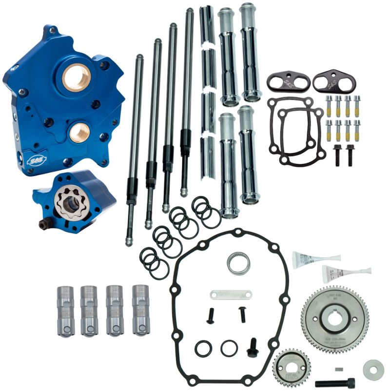S&S 310-1261 Cycle 2017+ M8 Water Cooled Models Gear Drive Cam Chest Kit w/o Cam