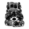 Edelbrock Chevy SB Performer RPM Intake Manifold - Black Plasma Finish