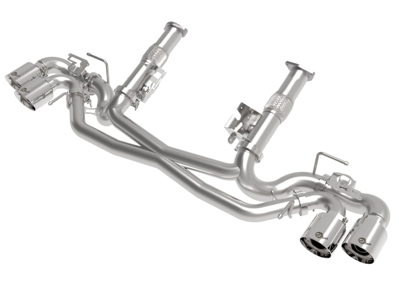 AFE 49-34124NM-P orce-Xp 304 Stainless Steel Cat-Back Exhaust Polished 2020 fit