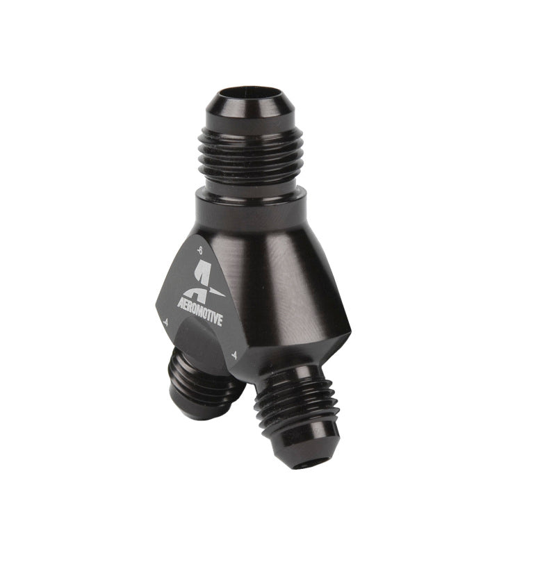 Aeromotive 15671 Y-Block - AN-06 - 2x AN-04