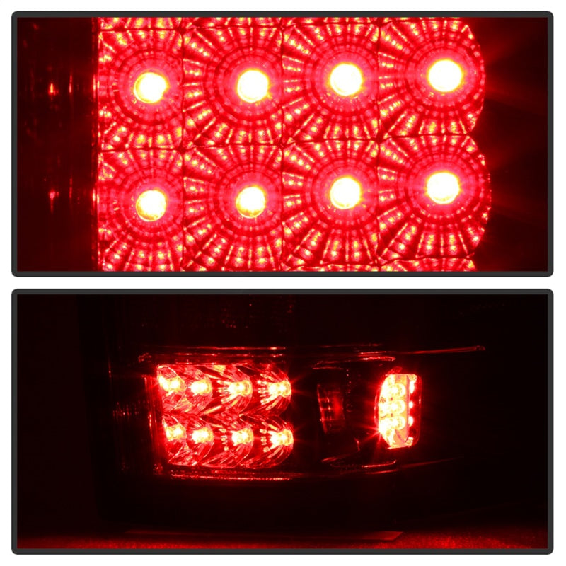 5034069 Xtune fits Ford 04-08 F150 Styleside LED Tail Lights Red Clear ALT-ON-